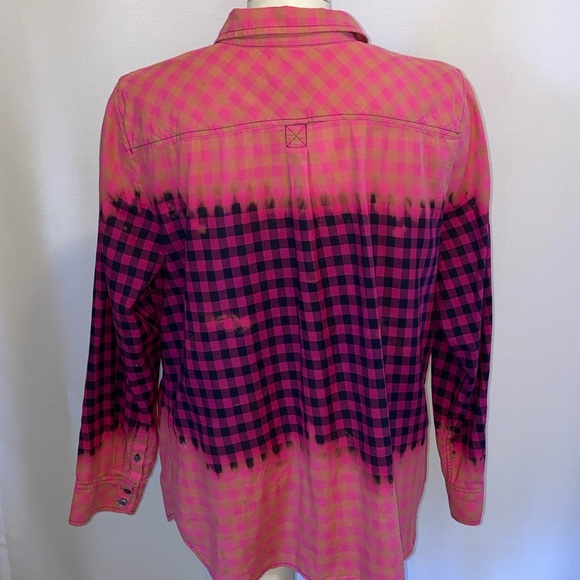 *CUSTOM DYED BUTTON DOWN SHIRT - Picture 4 of 7